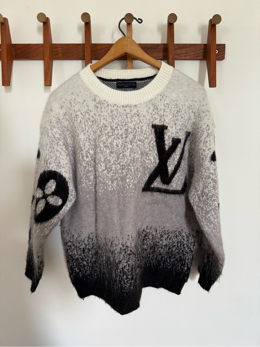 LV Ombre Cashmere Crewneck Sweater